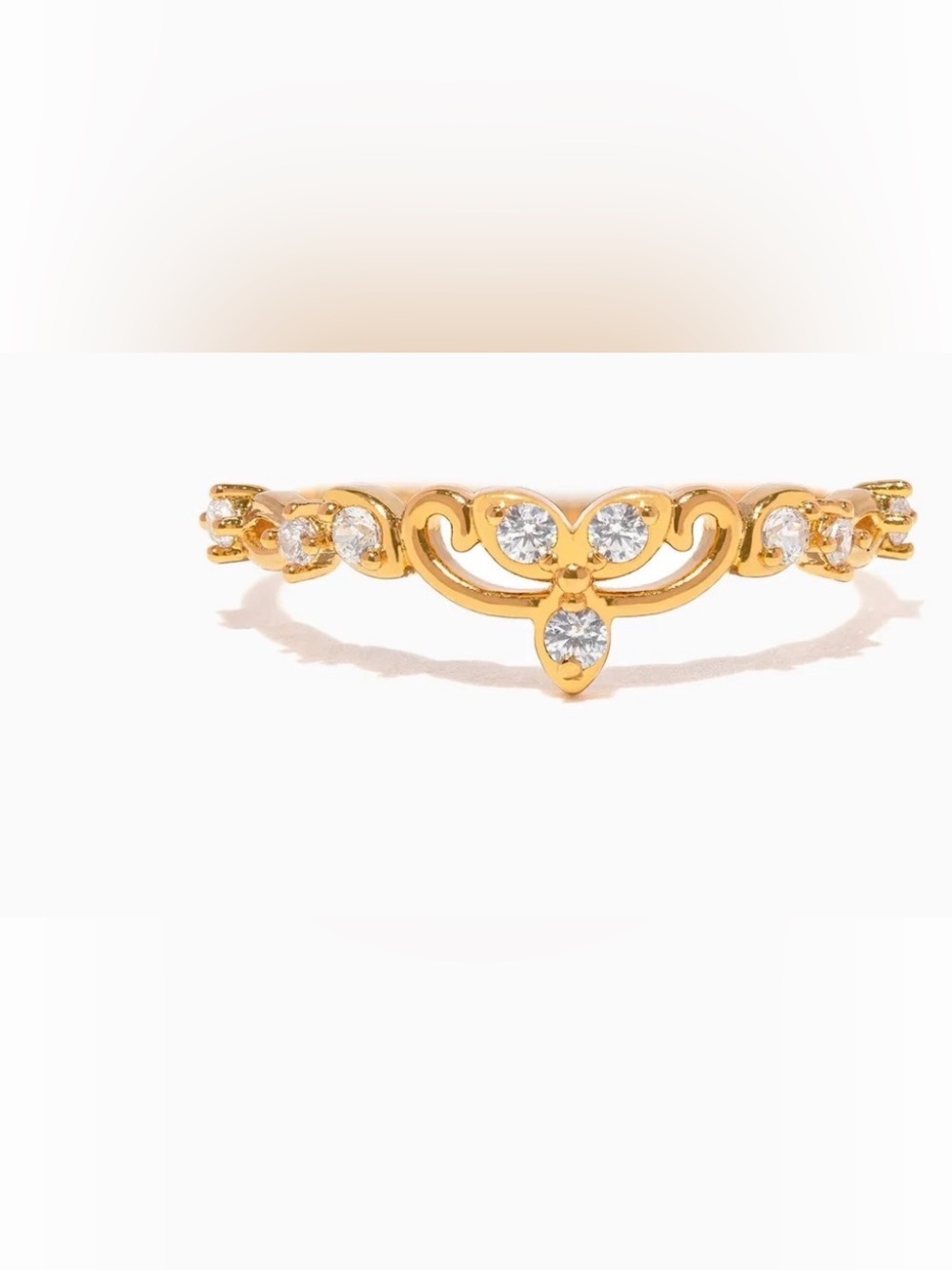 NWT Girls Crew Lord of the Rings Arwen ring gold size 8
